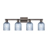 Bridal Veil 4 Light Bath Vanity 10.75 Inch and 32 Inch Wide by Innovations - 716-4W-G559-5_P