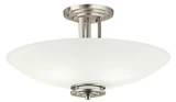 Hendrik 4 Light 24 Inch Wide Semi Flush Mount by Kichler - 3677