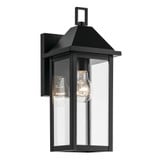 Prin 1 Light Small Outdoor Wall Mount 14 Inch Tall and 5.75 Inch Wide by Kichler - 59157