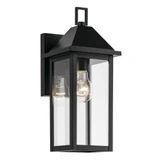 Prin 1 Light Small Outdoor Wall Mount 14 Inch Tall and 5.75 Inch Wide by Kichler - 59157