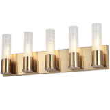 Tube 5 Light Vanity Light by Dainolite - TBE-225W