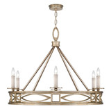 Cienfuegos 6 Light Oversized Round Chandelier by Fine Art 887640-37 - 887640-37