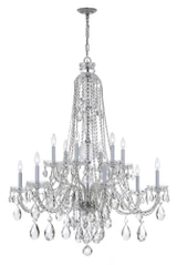 Traditional Crystal 12 Light Oversized Chandelier by Crystorama 1112 - 1112