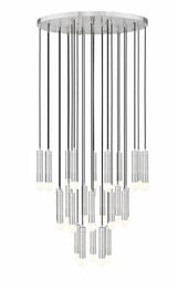 Stari 27 Light Chandelier 11 Inch Tall and 36 Inch Wide by Z Lite - 1956P-27R