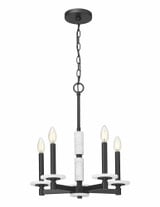 Kaden 5 Light Chandelier 20.5 Inch Tall and 18 Inch Wide by Z Lite - 3045-5