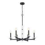 Kaden 6 Light Chandelier 29 Inch Tall and 28 Inch Wide by Z Lite - 3045-6