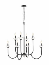 Allistair 8 Light Chandelier 35 Inch Tall and 36 Inch Wide by Z Lite - 352-8