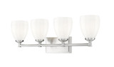 Oren 4 Light Bath Vanity 10 Inch Tall and 31 Inch Wide by Z Lite - 7004-4V