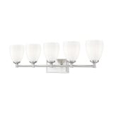 Oren 5 Light Bath Vanity 10 Inch Tall and 38 Inch Wide by Z Lite - 7004-5V