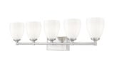 Oren 5 Light Bath Vanity 10 Inch Tall and 38 Inch Wide by Z Lite - 7004-5V