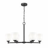Oren 6 Light Chandelier 18.25 Inch Tall and 32 Inch Wide by Z Lite - 7004-6