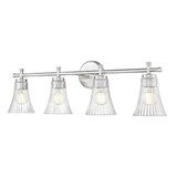 Belle 4 Light Bath Vanity 10 Inch Tall and 32 Inch Wide by Z Lite - 7519-4V