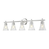 Belle 5 Light Bath Vanity 10 Inch Tall and 42 Inch Wide by Z Lite - 7519-5V