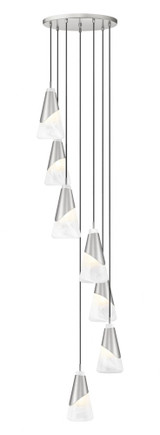 Aimie 7 Light Chandelier 13.25 Inch Tall and 18 Inch Wide by Z Lite - 828P6-7R