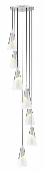 Aimie 7 Light Chandelier 15.75 Inch Tall and 18 Inch Wide by Z Lite - 828P7-7R