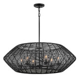 Luca 30W 6 LED Large Chandelier 15.25 Inch and 42.25 Inch Wide by Hinkley - 10386
