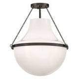 Collins 12W 1 LED Medium Semi Flush Mount 22.75 Inch Tall by Hinkley - 46893