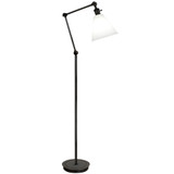 Alloy 1 Light Floor Lamp 10.75 Inch Tall and 10 Inch Wide by Robert Abbey - 2422G_P