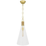 Hatteras 1 Light Pendant 23.63 Inch Tall X 11.75 Inch Wide by Robert Abbey - 479_P