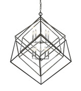 Euclid 10 Light Chandelier 41.5 Inches Wide by 44.5 Inches High by Z-Lite - 457-1
