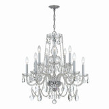 Traditional Crystal 10 Light Medium Chandelier by Crystorama 1130 - 1130