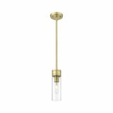 Boreas 1 Light Stem Hung Mini Pendant 10 Inch Tall by Innovations - 617-1S-G617-8