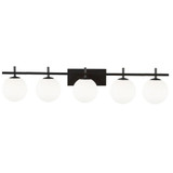 Vivaldi 5 Light Vanity Light by Dainolite - VAD-415W