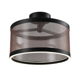 Cora 24W LED Semi Flush Mount 11.02 Inch Tall X 14.96 Inch Wide by Artcraft - AC11893