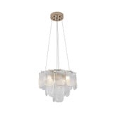 Bianca 5 Light Pendant 12.75 Inch Tall and 15.75 Inch Wide by Artcraft - AC12051