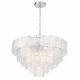 Bianca 19 Light Chandelier 20.25 Inch Tall and 32.25 Inch Wide by Artcraft - AC12053