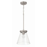 Connell 1 Light Pendant 10.5 Inch Tall and 10 Inch Wide by Craftmade - 60492