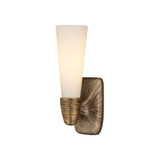 Bonaz 8W 1 LED Wall Sconce 14 Inch Tall X 4.875 Inch Wide by Currey Company - 5800-0067