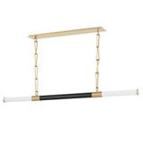 Huntington 16W 2 LED Oversized linear Island Pendant by Hudson Valley - 7062