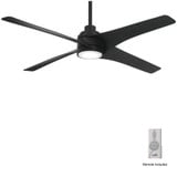 Swept LED Ceiling Fan 14.5 inches tall by 56 inches wide by Minka Aire - F543L
