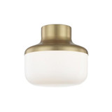 Livvy 1 Light 9 Inch Wide Flush Mount by Mitzi - H144501S