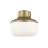 Livvy 1 Light 9 Inch Wide Flush Mount by Mitzi - H144501S