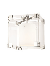 Achilles 1 Light 13 Inch Wide Flush Mount by Hudson Valley - 4100