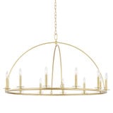 Howell 12 Light Oversized Chandelier by Hudson Valley - 9547