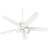 Breeze 5 Blade Ceiling Fan 52 inches wide by 16.75 inches high by Quorum  - 7052-3