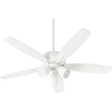 Breeze 5 Blade Ceiling Fan 52 inches wide by 16.75 inches high by Quorum  - 7052-3