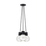 Mina 27W 3 LED Pendant 7.6 Inch Tall X 9 Inch Wide by Visual Comfort Modern - 700TDMINAP3