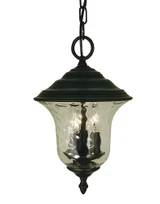 Hartford 3 Light 8.5 Inch Wide Outdoor Wall Light by Framburg - 1221