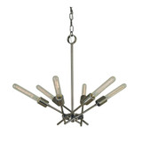 Quasar 6 Light Medium Chandelier by Framburg - 3076