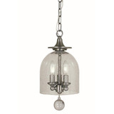 Hannover 3 Light Small Pendant 14 Inch Tall by Framburg - 4351 BN