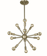 Simone 12 Light Small Chandelier by Framburg - 4393