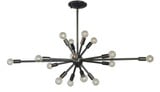 Simone 16 Light Oversized Chandelier by Framburg - 4392