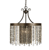 Penelope 4 Light Small Chandelier by Framburg - 2958BN