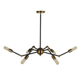 Felix 6 Light Oversized Chandelier by Framburg - 4688