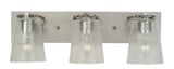 Mercer 3 Light Vanity Light by Framburg - 4853 SP/PN/CS