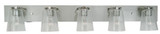Mercer 5 Light Vanity Light by Framburg - 4855 SP/PN/CS